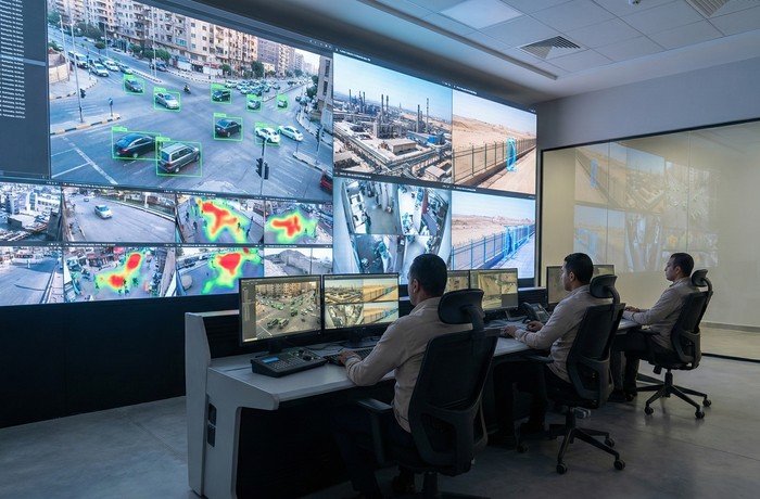 خدمات مراقبة بالكاميرات في مصر - مراقبة متطورة إيجي بلانكو