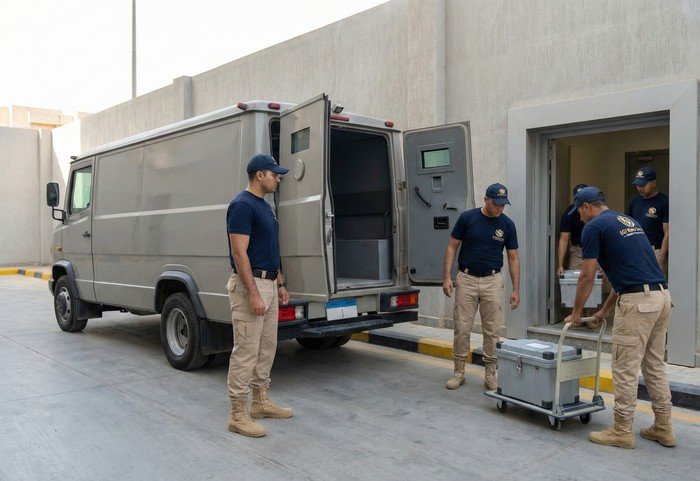 خدمات نقل أموال آمنة في مصر - نقل نقدي آمن إيجي بلانكو