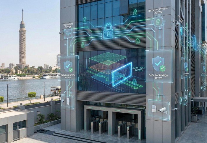 مخطط نمو سوق الأمن السيبراني في مصر لعام 2026 يظهر الارتفاع المتوقع إلى 257 مليون دولار مع القطاعات الرئيسية مثل البنوك والحكومة والتصنيع