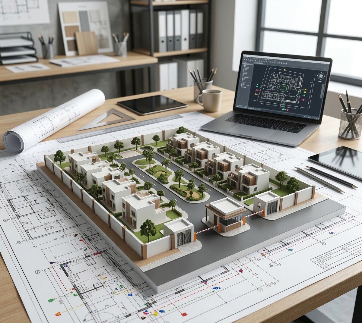 تخطيط التصميم المعماري الآمن