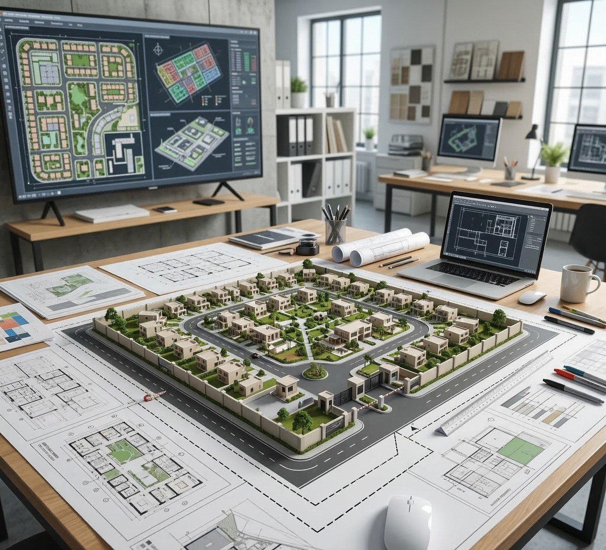 تخطيط إدارة مخاطر الأمان لمشاريع العقارات