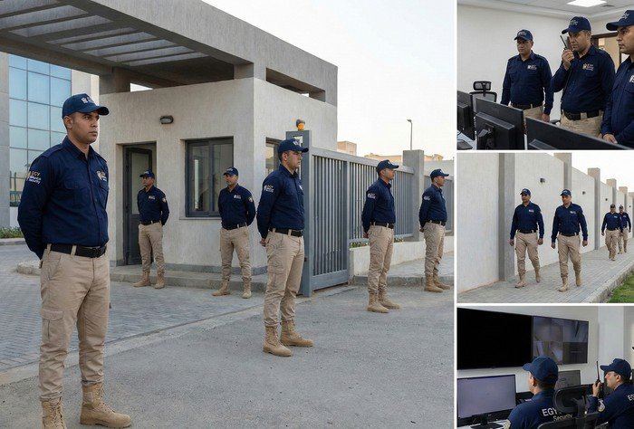 خدمات حراس الأمن الثابتين في الإسكندرية مصر - حماية في الموقع إيجي بلانكو