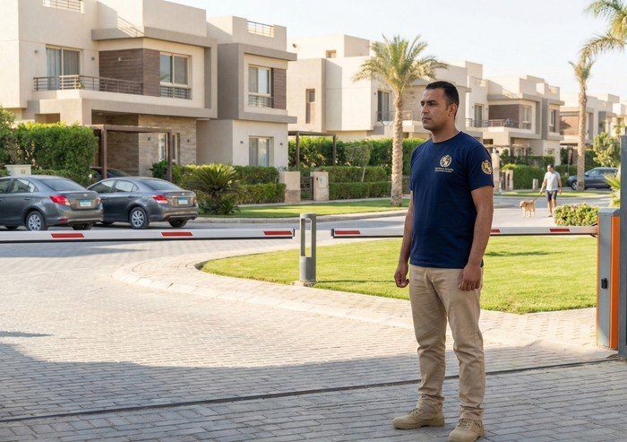 خدمات حراس الأمن الثابتين في القاهرة مصر - حماية في الموقع إيجي بلانكو