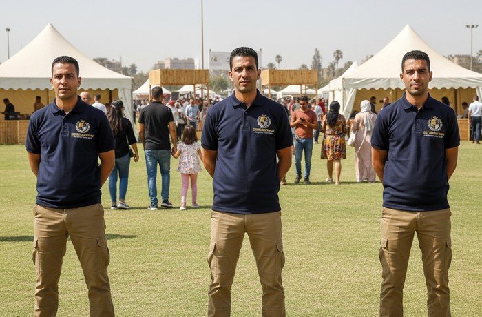 خدمات أمن الفعاليات والحفلات في الجيزة مصر - إدارة الحشود إيجي بلانكو