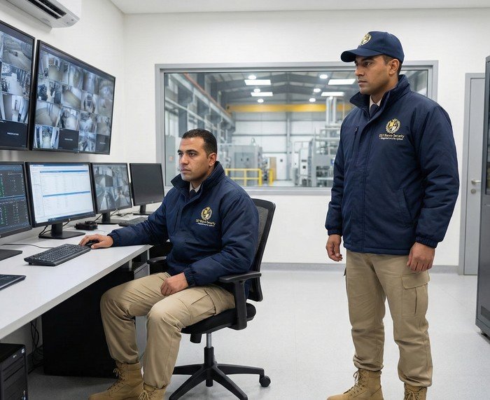 دورية أمنية في منطقة عالية الخطورة مع أفراد حراسة محترفين