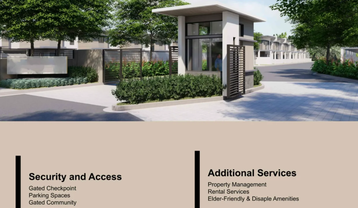 Gated Residential Compound Entrance in Cairo Egypt