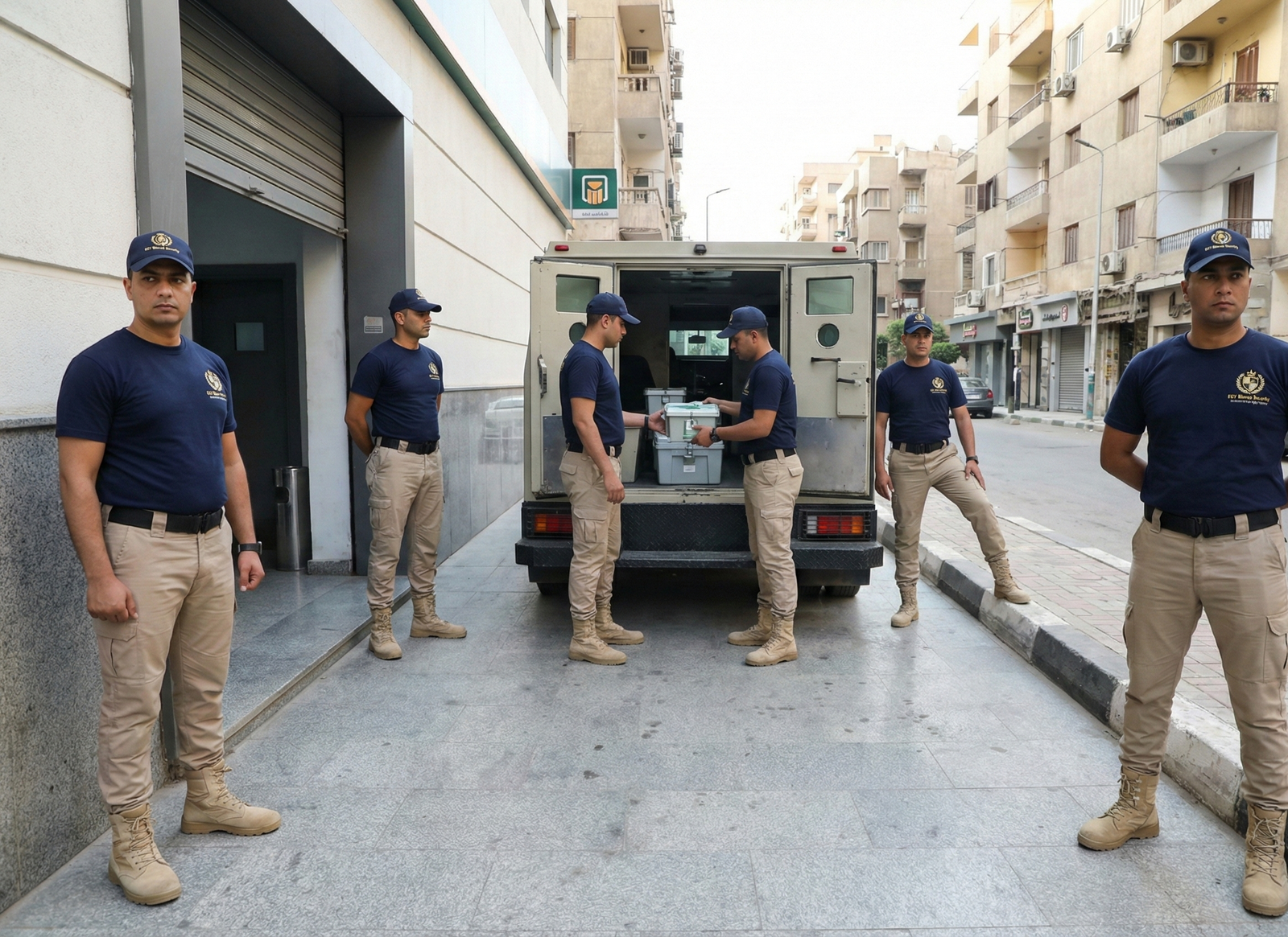 Professional Cash Transit Escort Operation