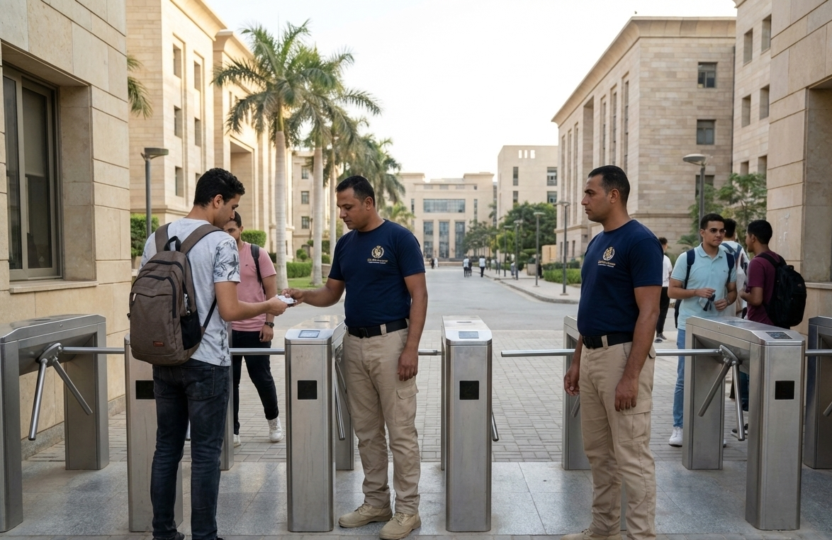 University Access Control and Gate Supervision